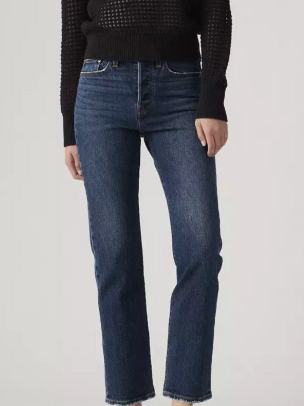 Levi’s Wedgie Straight vintage jeans in dark wash size W29 L26